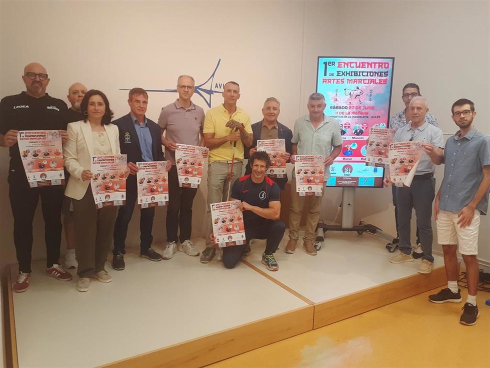 Avilés celebra este sábado su primer encuentro de exhibiciones de artes marciales en La Magdalena