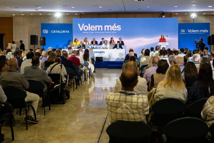 Plenario del XVI Congreso del PP de Catalunya