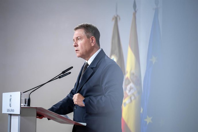 Archivo - El presidente de Castilla-La Mancha, Emiliano García-Page.