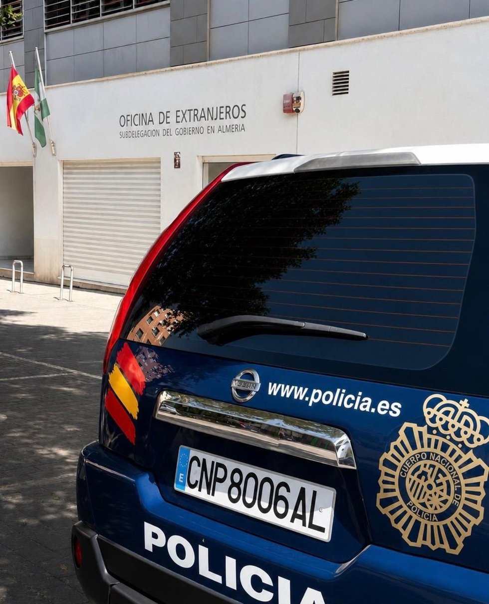 Oficina de extranjeros de la Subdelegación del Gobierno en Almería.