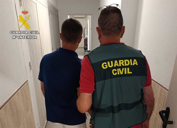 Imagen de uno de los detenidos