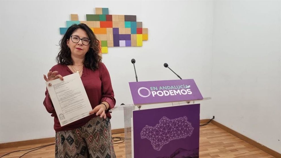 Archivo - La excoordinadora de Podemos Andalucía, Raquel Martínez.