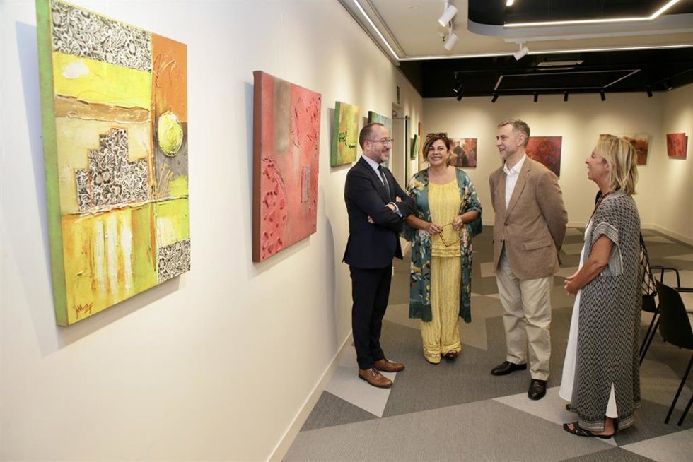 Inauguración exposición Begoña Fernández