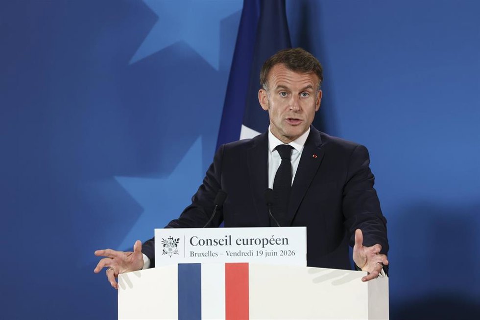El presidente de Francia, Emmanuel Macron, en imagen de archivo 