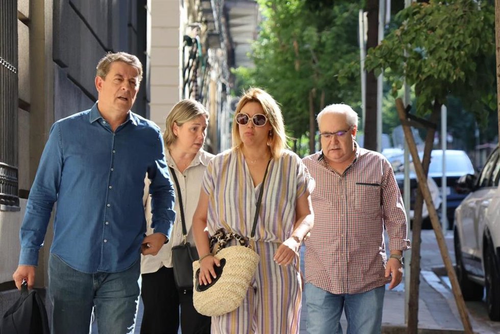 Besteiro acudé al comité federal del PSOE en la sede de Ferraz, Madrid, a 27 de junio de 2026.
