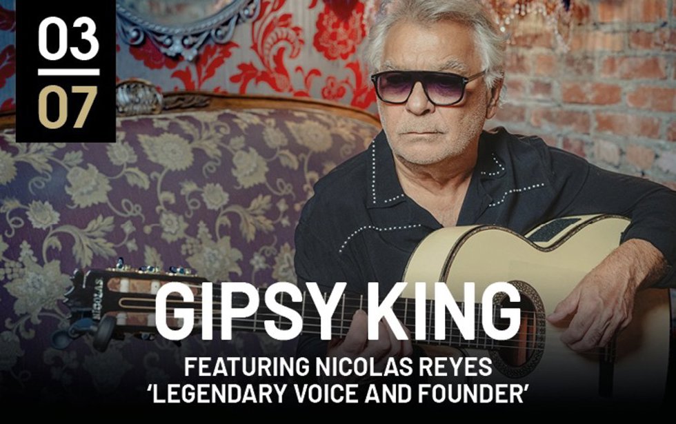 Cartel concierto de los Gipsy Kings