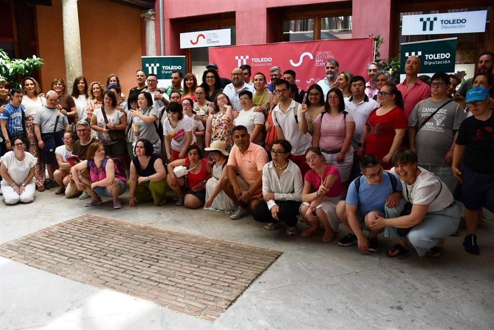 Inauguración de la exposición 'El arte de ser parte'.