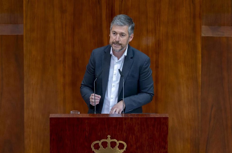 Archivo - El consejero de Presidencia, Justicia y Administración Local, y portavoz del Gobierno autonómico, Miguel Ángel García Martín, durante el Pleno de la Asamblea de Madrid, a 9 de abril de 2026, en Madrid (España). 