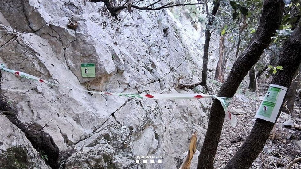Sector de escalada restringido por la nidificación del alimoche