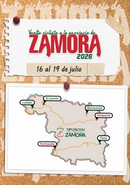 La Vuelta a la Provincia de Zamora 2026 recorrerá más de 500 kilómetros del 16 al 19 de julio