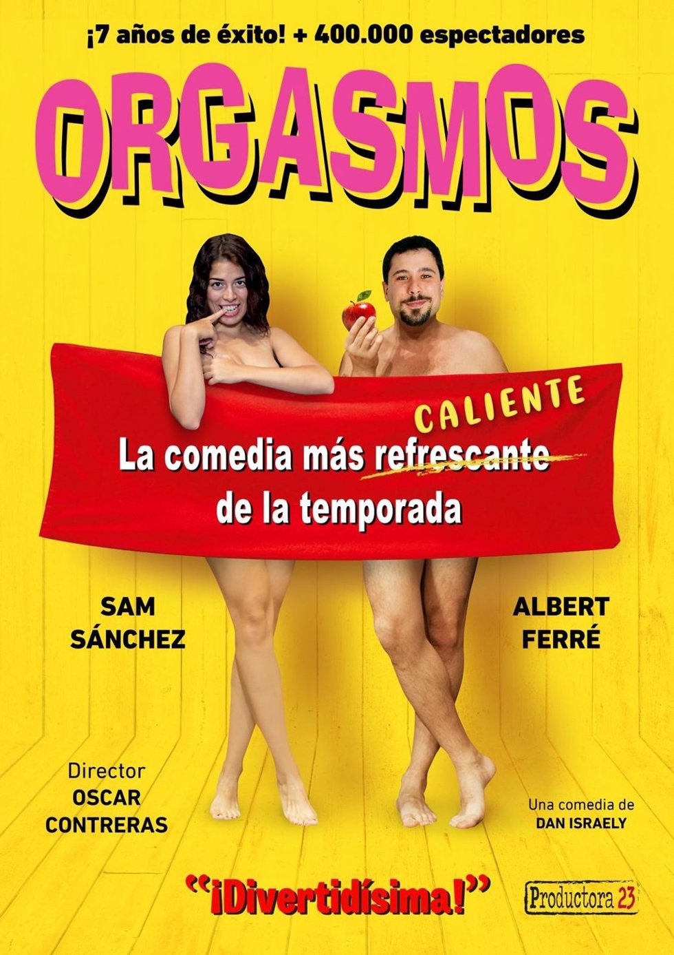 Archivo - El espectáculo 'Orgasmos, la comedia' llegará a la sala Gonzalo de Berceo de Logroño el 27 de diciembre