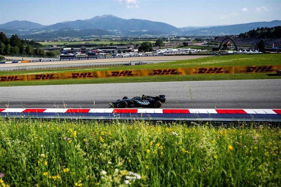 George Russell en Red Bull Ring