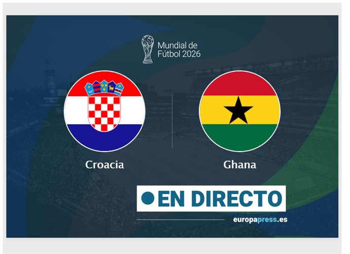Onces Iniciales probables: Croacia - Ghana: resumen y estadísticas del partido de la jornada 3 de Copa Mundial de la FIFA