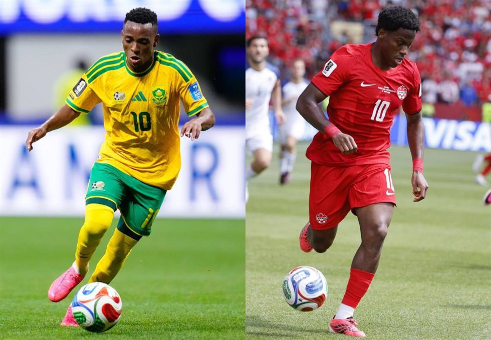 El sudafricano Relebohile Mofokeng y el canadiense Jonathan David