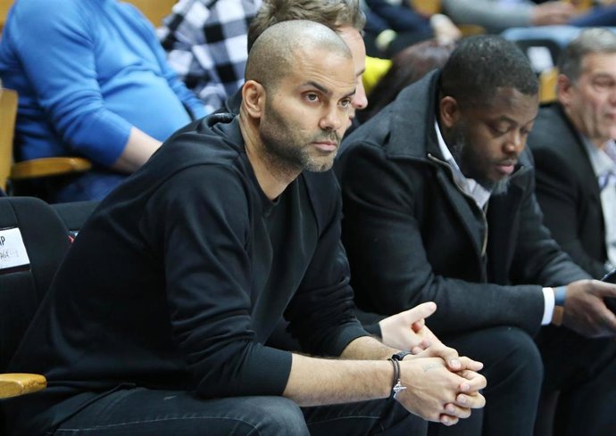 Archivo - LDLC ASVEL President Tony Parker during the French cup, Top 8, Semi-finals Basketball match between LDLC ASVEL and SIG Strasbourg on March 19, 2023 at Arena Loire in Trelaze, France - Photo Laurent Lairys / DPPI