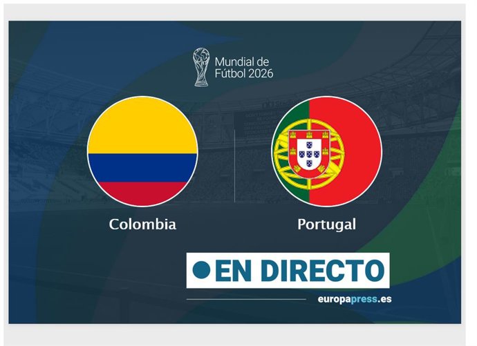 Onces Iniciales probables: Colombia - Portugal: resumen y estadísticas del partido de la jornada 3 de Copa Mundial de la FIFA