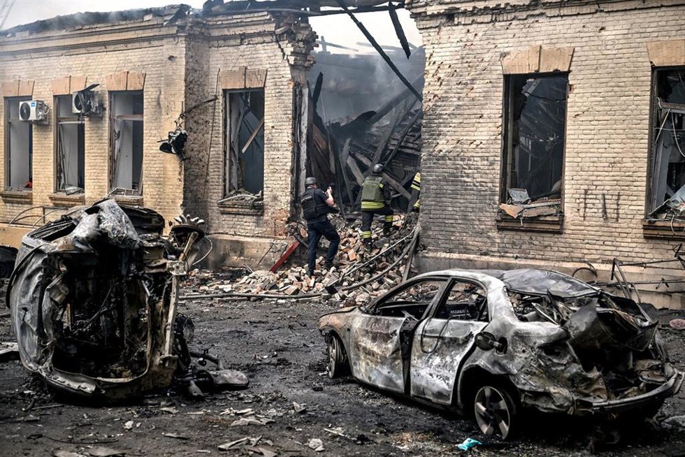 Archivo - Ataque ruso en Zaporiyia, Ucrania