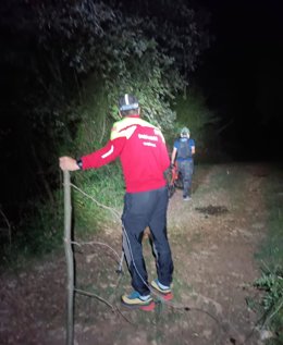 Rescate de un joven vecino de Solares en Peña Cabarga
