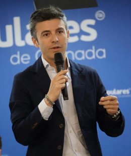 El secretario general del PP de Granada, Jorge Saavedra.
