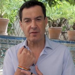 El presidente de la Junta de Andalucía en funciones, Juanma Moreno.