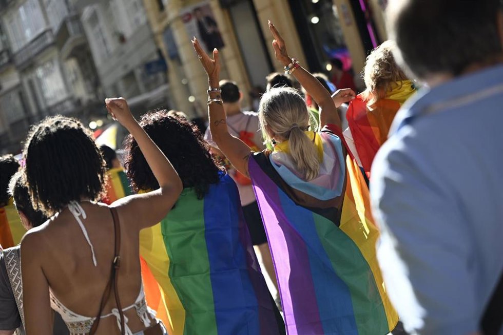 Imagen de la marcha del Orgullo en Málaga.