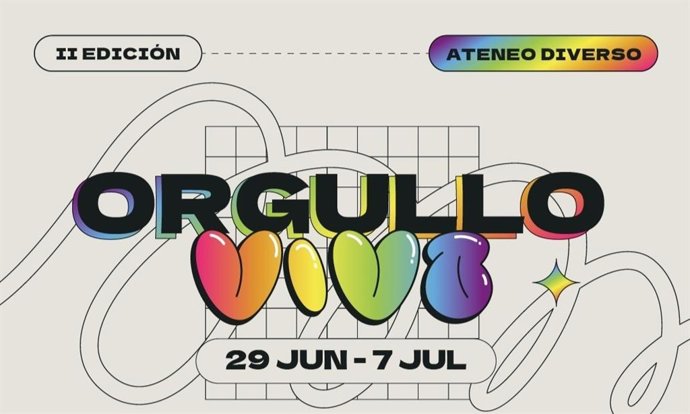 Imagen del cartel del Orgullo de la Diputación de Málaga.