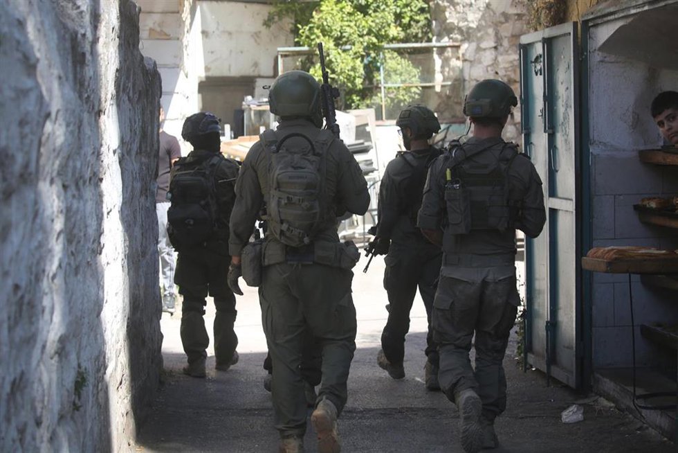 Imagen de archivo de militares israelíes en Cisjordania 