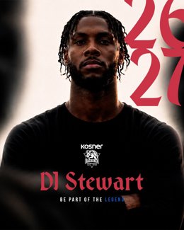 El exterior estadounidense DJ Stewart, primer fichaje del Kosner Baskonia