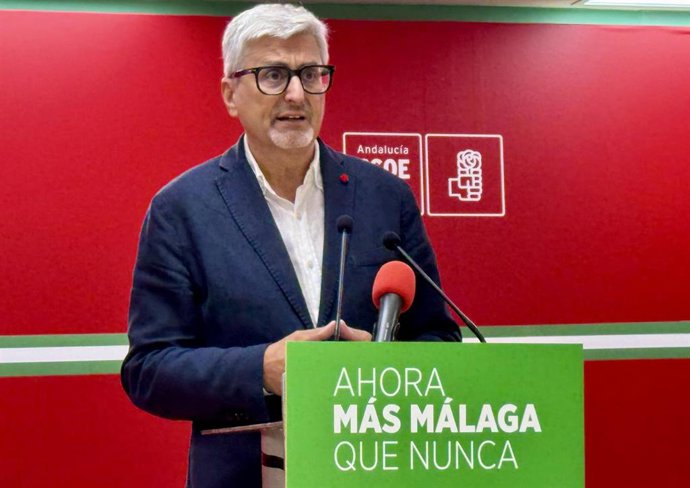 El secretario general del PSOE de Málaga, Josele Aguilar.