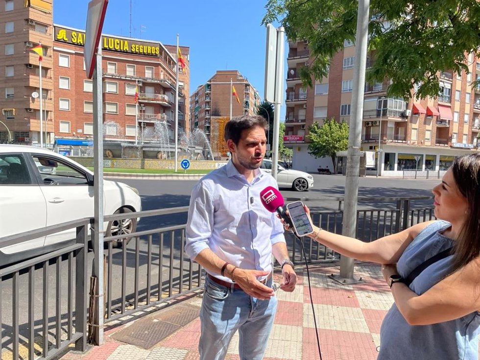 El portavoz adjunto del Partido Popular en las Cortes de Castilla-La Mancha, Santiago Serrano.