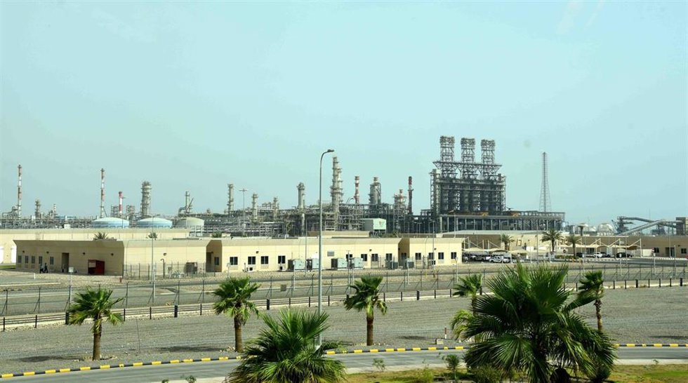 Archivo - Imagen de archivo de una refinería de Aramco en Arabia Saudí 
