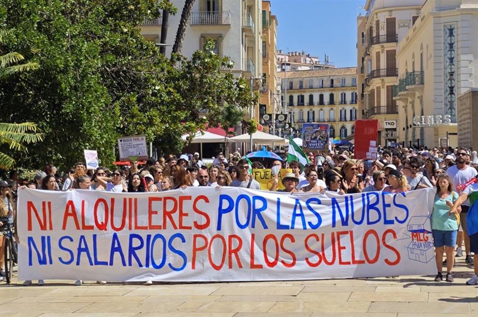 Movilización por el derecho a la vivienda este sábado, 27 de junio, por las calles de Málaga