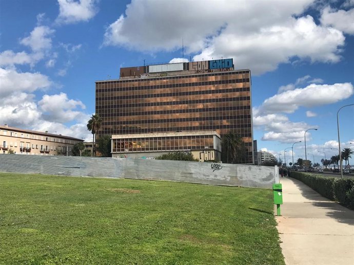 Archivo - Parque del edificio de GESA de Palma.