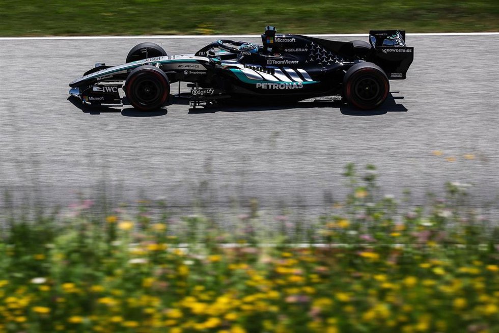 George Russell en Red Bull Ring