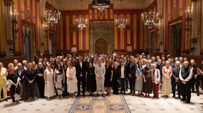 La bienvenida en el Ayuntamiento