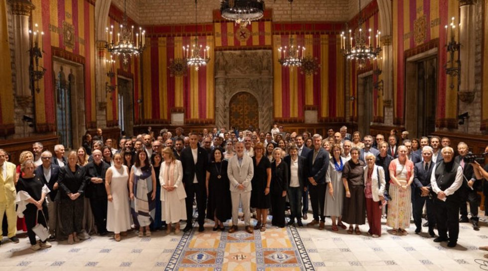 La bienvenida en el Ayuntamiento