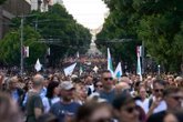 Foto: Miles de serbios vuelven a manifestarse contra el Gobierno de Vucic aun tras su anuncio de dimisión en "semanas"
