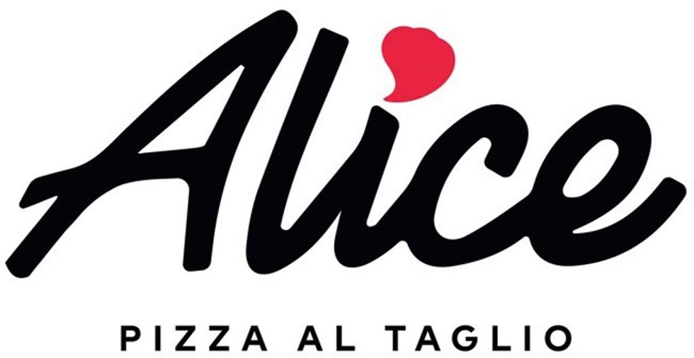 Alice Pizza logo.