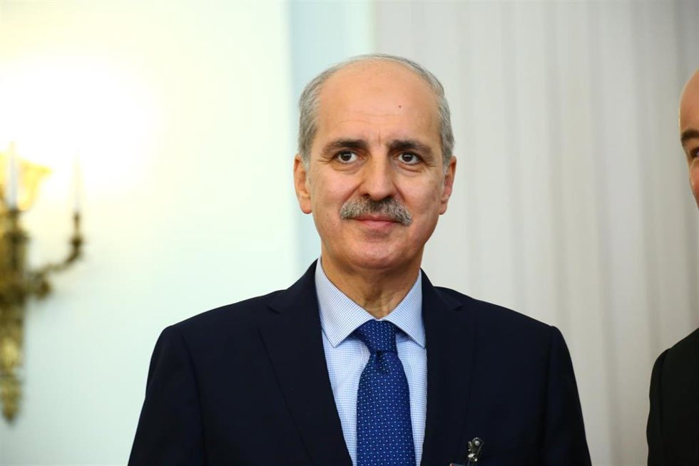 Archivo - Presidente del Parlamento turco, Numan Kurtulmus.