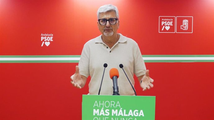 El secretario general del PSOE de Málaga, Josele Aguilar, en una imagen de archivo.