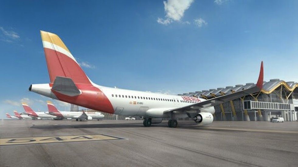 Avión de Iberia