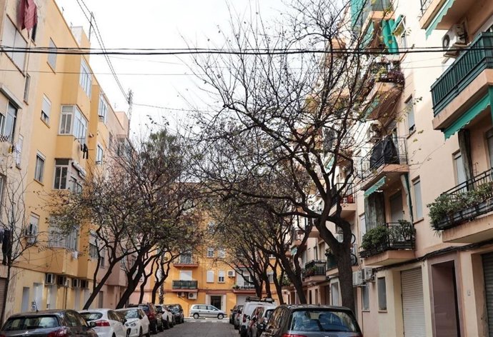 Imatge del barri de Tendetes, en la ciutat de València