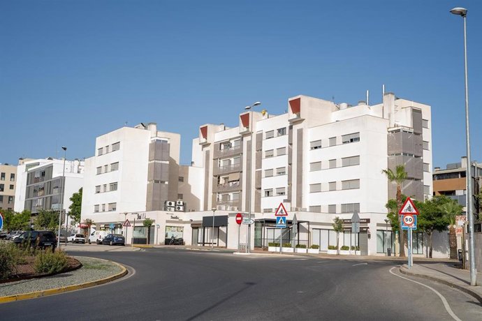 Archivo - Imagen de recurso de una promoción de VPO en Mairena del Aljarafe