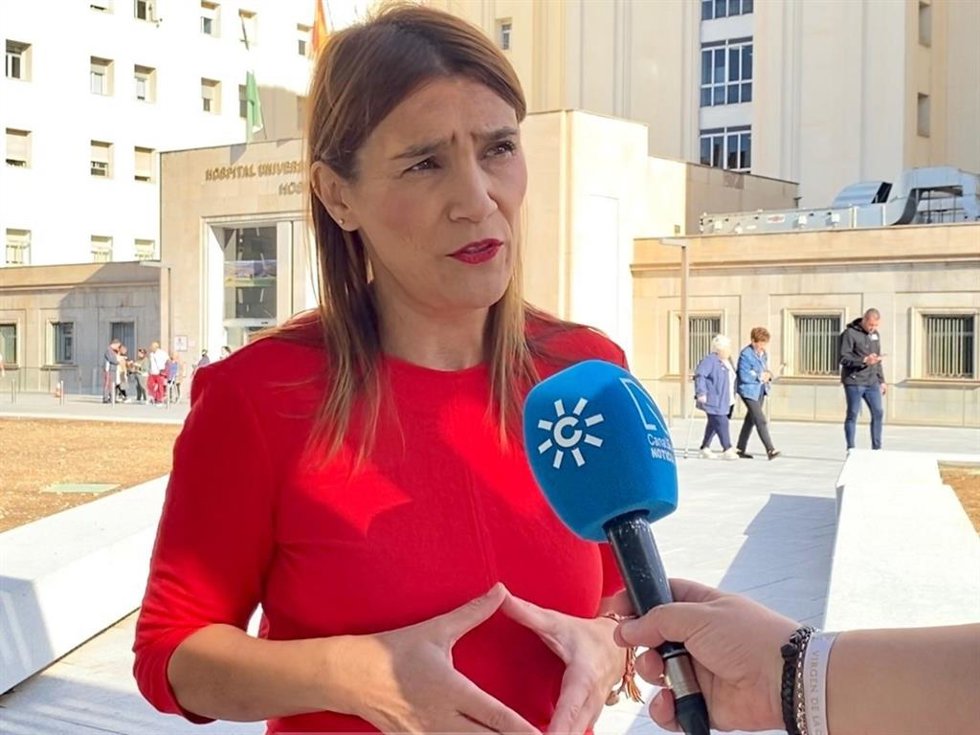 Archivo - La parlamentaria andaluza del PSOE Olga Manzano. Archivo.