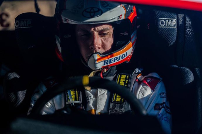 Archivo - El piloto español de rallies Alejandro Cachón (Toyota Gazoo Racing Spain y Repsol), en el Rally Islas Canarias 2026. 