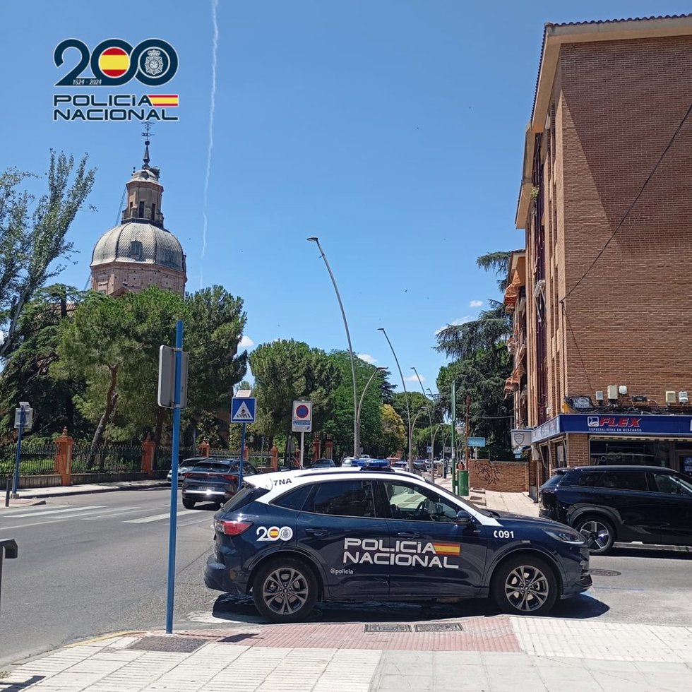 Policía Nacional en Talavera.