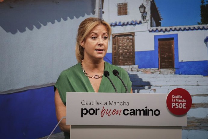 La portavoz del grupo socialista en las Cortes de Castilla-La Mancha, Ana Isabel Abengózar