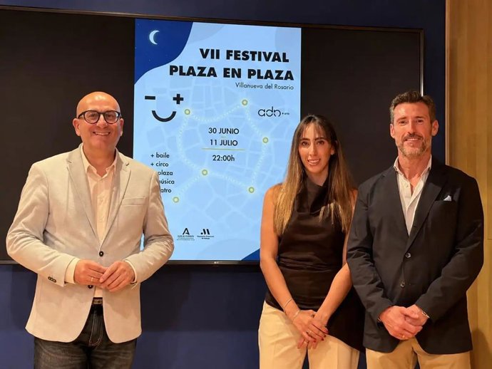 Presentación del Festival 'De Plaza en Plaza' de Villanueva del Rosario