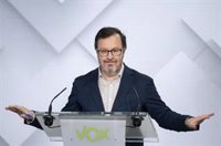 Vox desliza su 'no' a Moreno en la votación del jueves: "Como siga por ese camino será en tercera, cuarta... o nunca"