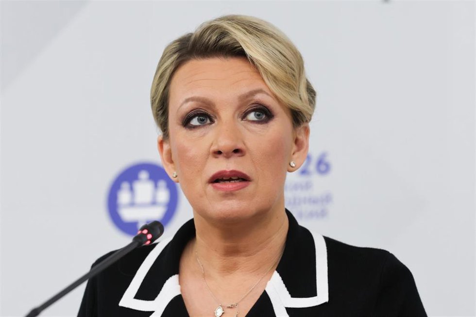 Maria Zajarova, portavoz de la cartera de Exteriores de Rusia.